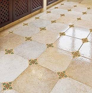 JAAMSO ROYALS Ceramic Tile Stickers Waterproof Floor Sticker