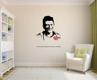 PEACOCKRIDE 60 cm APPU Puneeth Rajkumar I Kannada Cinema I Wall Decal Self Adhesive Sticker