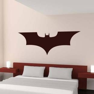 Xskin 59 cm Batman Dark Knight Superhero, Wall Stickers Home Decor Waterproof Wall Decals Self Adhesive Sticker