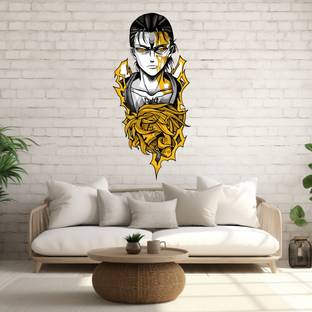 ArtfulDecals 24 inch Attack On Titan Eren Wall Sticker for your home Decoration Self Adhesive Sticker