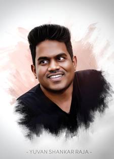 Dumdic 30 cm Yuvan Shankar Raja A4 Strong Self Adhesive Sticker