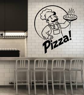 stylishdecor 70 cm s_cookedpizza Self Adhesive Sticker