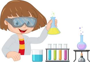 ZEN TREK 45 cm Kids laboratory Wall Stickers (PVC Vinyl,Multicolour) Self Adhesive Sticker