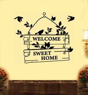 walkart 2.54 cm welcome to sweet home Removable Sticker