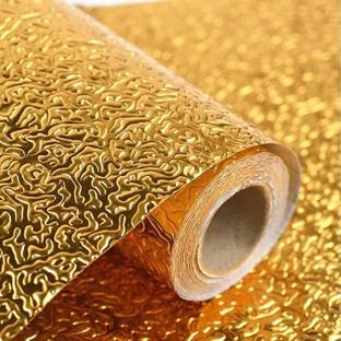 KDG TREADS 800 cm golden wallpaper Reusable Sticker