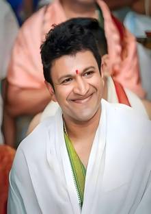 Dumdic 30 cm Puneeth Rajkumar A4 Strong Self Adhesive Sticker