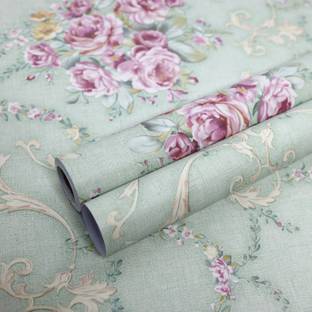 Wolpep 1000 cm Floral DIY Self Adhesive Sticker