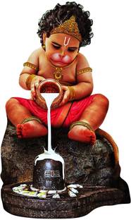 Décor Kraft 58 cm Bal Hanuman Wall Sticker & Decal Self Adhesive Sticker
