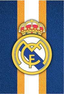udhaya 50 cm Real Madrid Wall Sticker Self Adhesive Sticker