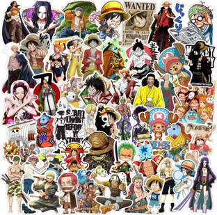 Junkyard 5 Vinyl One Piece manga Anime Vinyl Stickers for laptops Self Adhesive Sticker