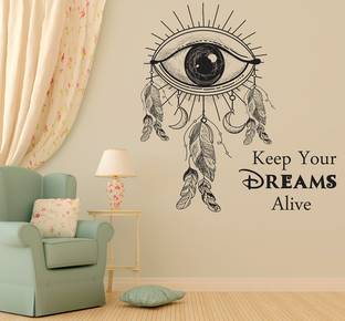Wallzone 80 cm DREAM CATCHER Removable Sticker