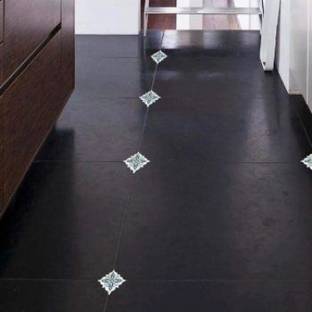 Flipkart SmartBuy 30 cm Blue Ceramic Tile Stickers Waterproof Floor Wall Sticker Self Adhesive Sticker