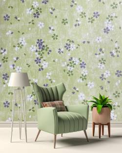 FOKRIM 200 cm 200CM-Green Leaf New Decorative Wallpaper Self Adhesive Sticker