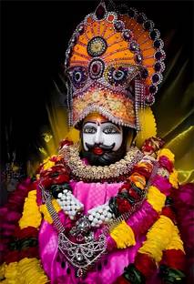 Khattu Shyam Baba Adhesive Poster Vinyl