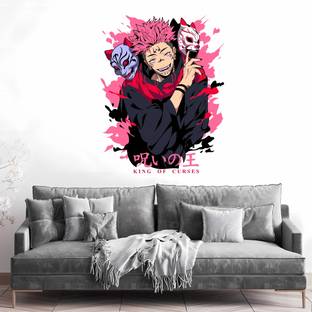 ArtfulDecals 60 cm Ryomen sukuna Anime wall sticker Self Adhesive Sticker