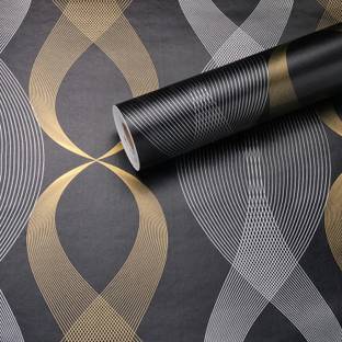 FOKRIM 300 cm ST- Black Royals Liner 45x300cm Self Adhesive Sticker