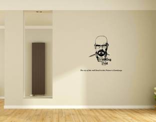 PEACOCKRIDE 60 cm Breaking Bad I Heisenberg Wall Decal Self Adhesive Sticker