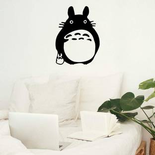Xskin 29 cm Totoro Anime4 Wall Decals, Easy to Apply and Remove Self Adhesive Sticker