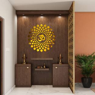 EJAart 45 cm Mandala Om Self Adhesive Sticker