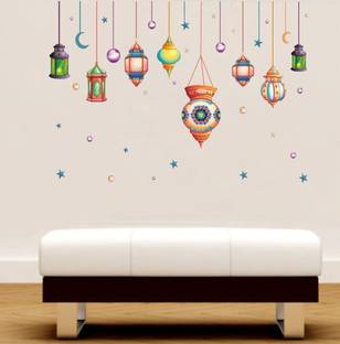 Decor Villa 58 cm Decorative Lamp Removable Sticker