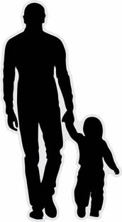 The Printpack 15 cm My Dad My Hero Bike /Wall/Door/Window Self Adhesive Sticker