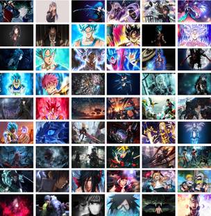PRINTHUBS 15 cm Superhero Anime Cartoon Poster For Gaming Room Wall Decor (Size 4x6 Inch) Self Adhesive Sticker