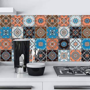 9Up Kitchen Sheet For Kitchen Tiles Backsplash, Behind Gas Stoves,(90cm X 60cm)