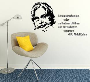 Littlebuds 90 cm Dr A P J ABDUL KALAM Removable Sticker
