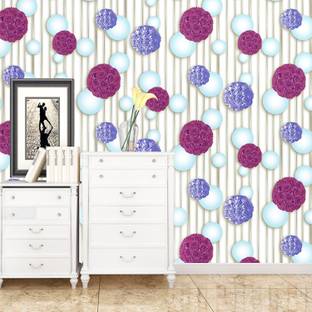 Oren Empower 330 cm 9072 Classics 3D Multishaded Floral Collection Waterproof Adhesive 45X330cm Self Adhesive Sticker