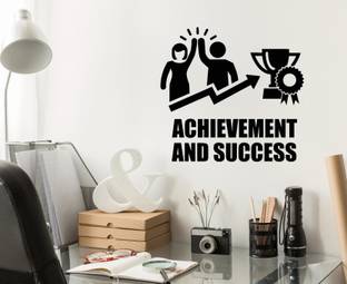 Xskin 60 cm Teamwork Acheivement and Success wall , Self Adhesive Sticker