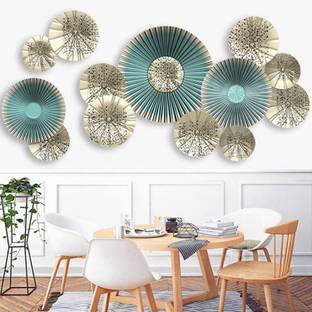 Indian Royals 60 cm European Style Umbrella Flower Design Vinyl Self Adhesive Wall Sticker Self Adhesive Sticker