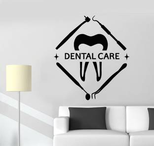 stylishdecor 75 cm s_sosuperteeth Self Adhesive Sticker