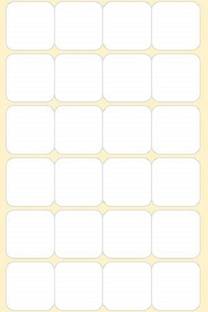 BlackDreams 2.5 cm Plain White Blank Label (25 mm x 25mm) for General Use (500 Stickers) Self Adhesive Sticker