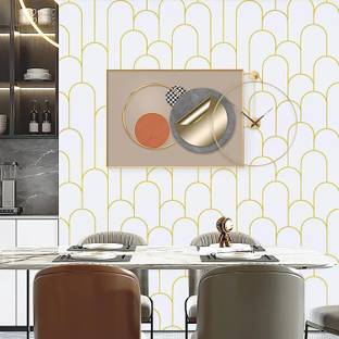FOKRIM 300 cm gold line 45x300cm Self Adhesive Sticker