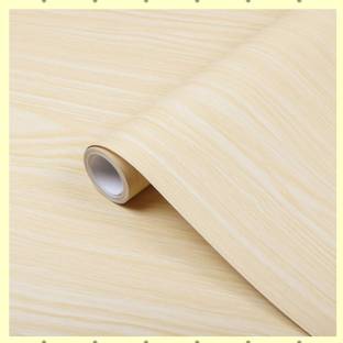A1 Decor 2195 cm PVC Wooden Wallpaper Sticker -WHITE WOOD-24X72 Inch Self Adhesive Sticker Self Adhesive Sticker