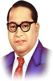 Dumdic 30 cm Dr.BR Ambedkar A4 Strong Self Adhesive Sticker