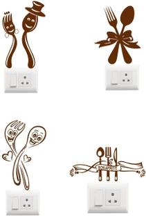 KgnDesigns 3 cm KDS_sw52 Self Adhesive Sticker