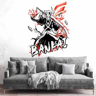 ArtfulDecals 60 cm Bleach Thousand Year Blood Wars Ichigo Anime wall sticker Self Adhesive Sticker