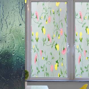 GadgetsDsk 30.48 cm Window Glass Film Sticker -12X84 Inch-Pack-1 Self Adhesive Sticker