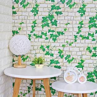 Flipkart SmartBuy 200 cm Floral & Botanical Peel and Stick Wallpaper (200 cm X 45 cm ) Self Adhesive Sticker