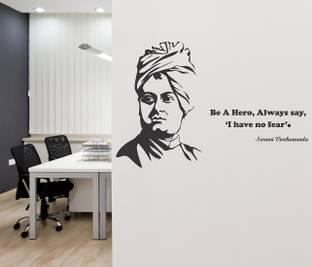 Wallzone 110 Swami Vivekananda Removable Sticker