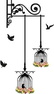 Aquire 100 cm New Modern Art & Trendy Wall Stickers for Home Decoration, Living Room, Bedroom Self Adhesive Sticker