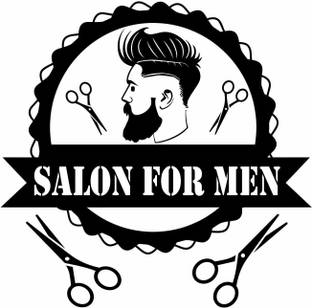 marvellous 59 cm m_salonformennew Self Adhesive Sticker