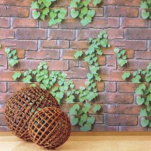 Flipkart SmartBuy 200 cm Wall Stickers Wallpaper 3D Ivy Plant Vine Nature Living Room Self Adhesive Self Adhesive Sticker