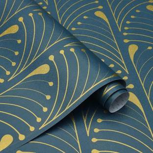 FOKRIM 300 cm Blue Paint 45*300 Self Adhesive Sticker