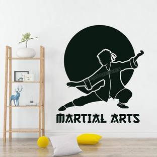 Xskin 42 cm Martial arts , Wall Stickers Home Decor Waterproof Wall Decals Self Adhesive Sticker