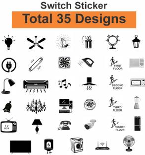 RAIMO 2 cm Electric Board Black Sticker Self Adhesive Sticker