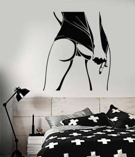 SnappyVinyl 27 cm Sexy Naked Girl Self Adhesive Sticker