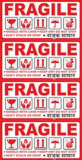 la jarden 60.96 cm Fragile Stickers Self Adhesive Sticker