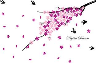 Aquire 150 cm New Modern Art & Trendy Wall Stickers for Home Decoration, Living Room, Bedroom Self Adhesive Sticker